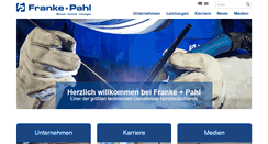 Desktop Screenshot of franke-pahl.de